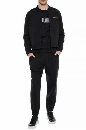Logo-printed sweatshirt, zdjęcie 2 Logo-printed sweatshirt od Emporio Armani